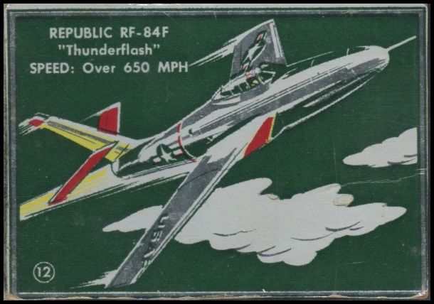 12 Republic RF-84F